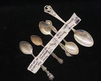 Sterling state spoons