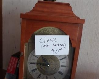 clock(  not  a  battery  clock)
