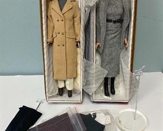 Pair of Tyler Wentworth Tonner Dolls Boxed with Random Accessories