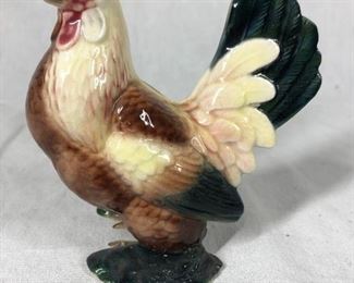 Vintage Ceramic Rooster Chicken Hen Figurine