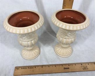 Pair of Ceramic Urn Planter Pot Vases