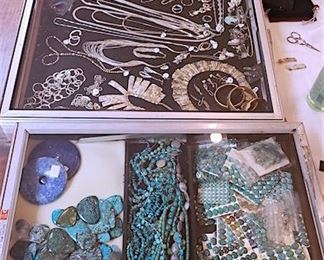 Jewelry beads, jewelry parts