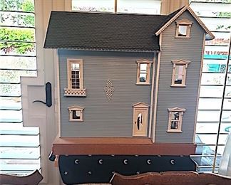 Doll Miniature House and lots of accessories and decorations.