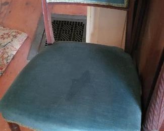 George III side chairs there are 4 one has damage