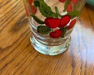 Strawberry Juice Glasses
