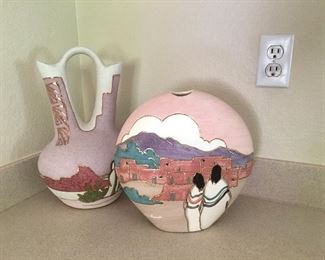Signed Vera Russell pottery
