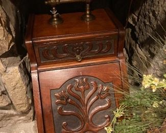 Antique coal storage