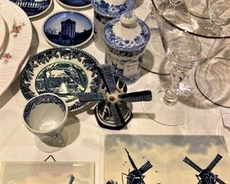 Blue & white selections