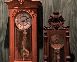 Antique wall clocks