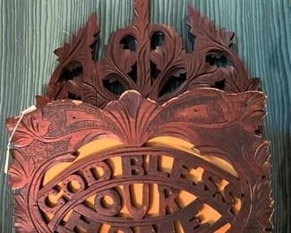 Wall hanging letter holder