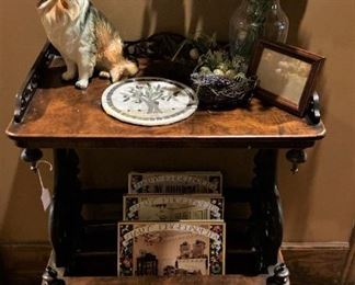 Small antique side table