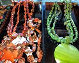 More colorful necklaces