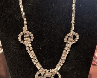 Rhinestone necklace