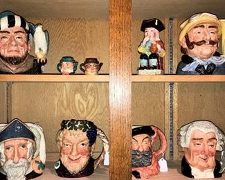 Royal Doulton Toby jugs