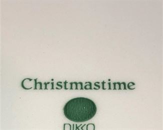 "Christmastime" dishes by Nikko
