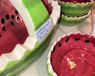 Let's serve the watermelon!!
