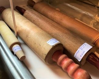 Vintage rolling pins
