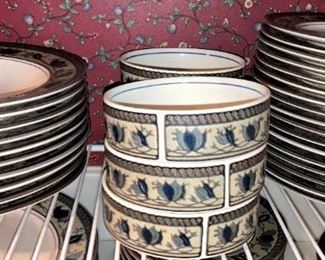 "Intaglio" dishes by Mikasa