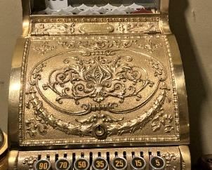 Vintage cash register