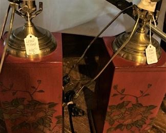 Asian lamps (no shades)