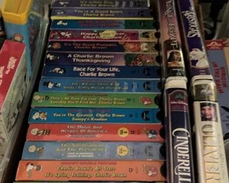 There is an abundance of movies, CD's, and DVD's!