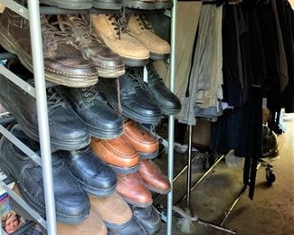 Men's shoes and clothes