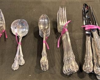 38 pieces of "Old Master" by Towle sterling silver dinnerware