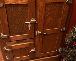 Antique ice box