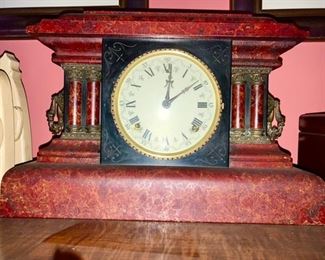 Antique mantle clock
