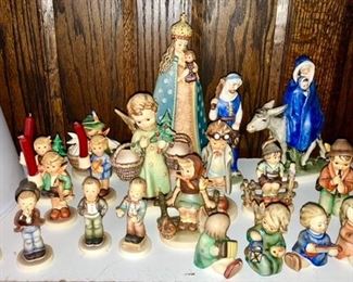 Hummel figurines, some are SOLD