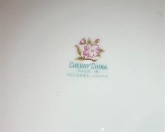 Cherry China, made in Occupied Japan
