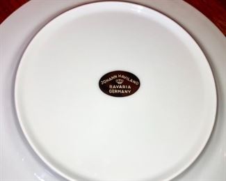 Set of china by Johann Haviland, Bavaria, Germany