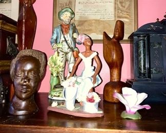 Vintage wooden carvings, Misc. figurines