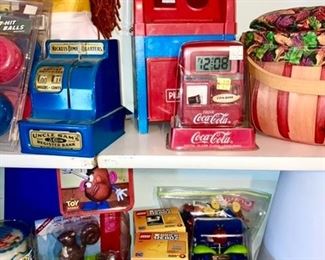 Vintage & modern toys, some are SOLD