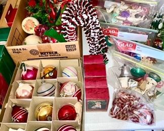 Vintage Christmas ornaments, Hallmark ornaments