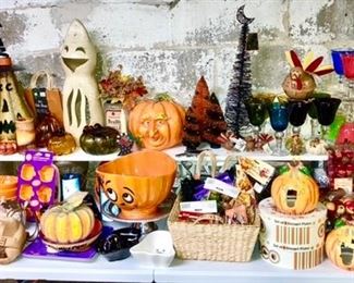 Halloween decor, some SOLD, just a sample!  Lots more!