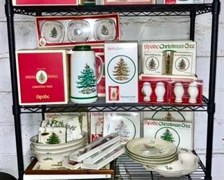 Spode dinnerware, some are SOLD