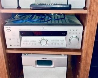 Sony stereo system with speakers