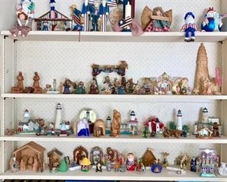 Nativity sets, misc. decor and figurines