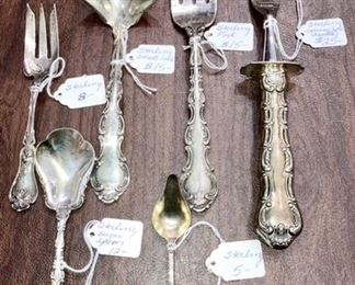 Gorham sterling silver pieces