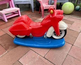 Little Tikes motorcycle rocker