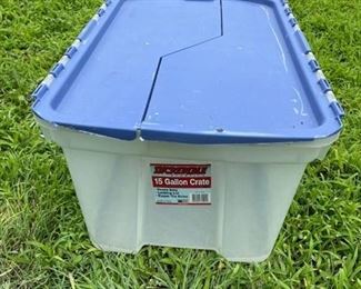 15 gal plastic crate
