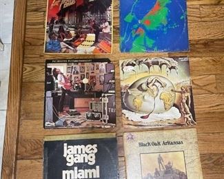 Six LPs - covers rough but records appear OK