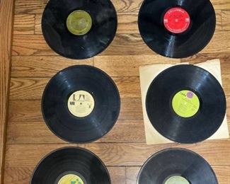 six LPs - no jackets