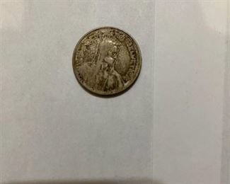 1965 circulated Swiss 5 Fe
