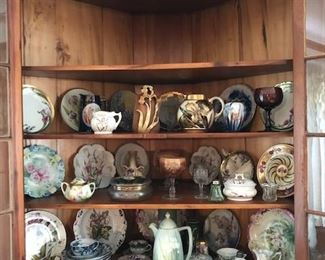 R S Prussia and other antique porcelain