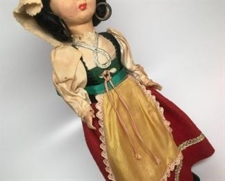 799 Vintage Greek Folk Dollmin