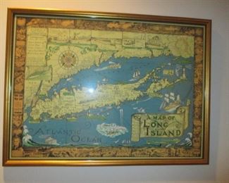 A Map Of Long Island


