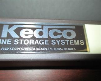 Kedco Wine Storage System For Stores/Restaurants/Clubs/Homes