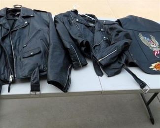 Harley Davidson leather jackets and gear